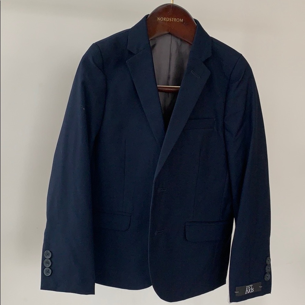 Navy Nordstrom kids blazer.
